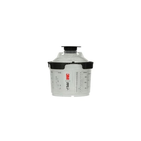 3M 3M 2PS-26114 6.8 oz PPS Series 2.0 Spray Cup System Kit with 200U Micron Filter - Mini 2PS-26114